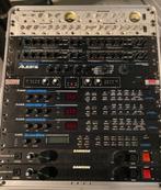 Volledige rack met audio materiaal, Ophalen, Gebruikt, Audio