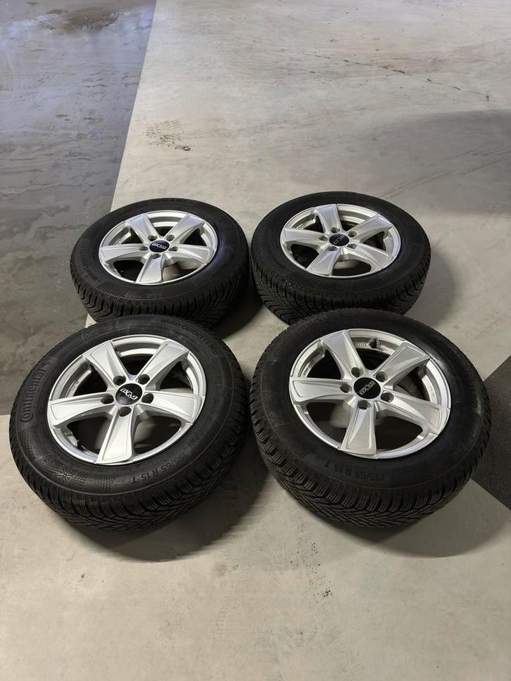 4x Continental WinterContact TS860 – 195/65 R15 91T, Auto-onderdelen, Banden en Velgen, Band(en), Winterbanden, 15 inch, 195 mm