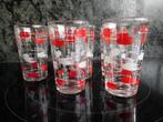 Set van 5 Looza-glazen, Verzamelen, Glas en Drinkglazen, Nieuw, Ophalen of Verzenden