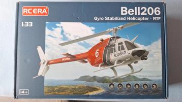 RC ERA Bell 206 gyro stabilized helicopter met optical flow, Hobby en Vrije tijd, Modelbouw | Radiografisch | Helikopters en Quadcopters