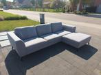GRATIS LEVERING - Grijze hoek zetel, Huis en Inrichting, Ophalen of Verzenden, Gebruikt
