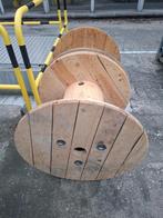 Houten bobijn haspel Diameter 75cm, Ophalen, Zo goed als nieuw, Rond, Hout