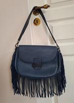 Sac à main avec franges, Enlèvement, Comme neuf, Bleu, Sac à main