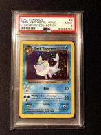 Vaporeon holo legendary collection psa 9, Hobby en Vrije tijd, Ophalen of Verzenden, Zo goed als nieuw, Losse kaart