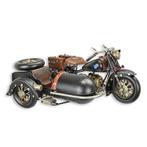 motor , blikken motorfiets met zijspan, Ophalen of Verzenden, Nieuw