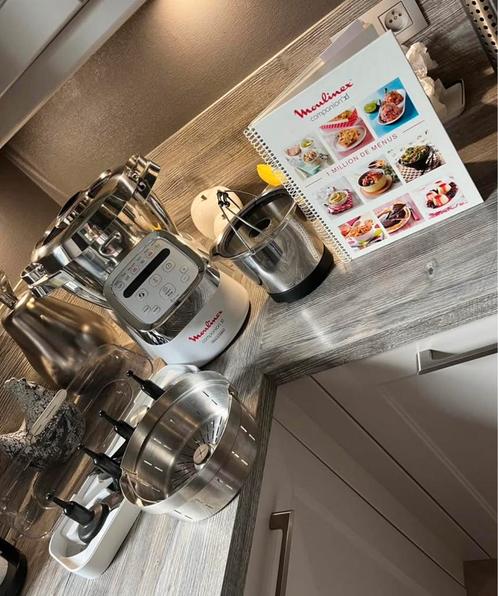 Moulinex gourmet XL, Elektronische apparatuur, Keukenmixers, Zo goed als nieuw, 3 tot 4 liter, 3 snelheden of meer, Vaatwasserbestendig