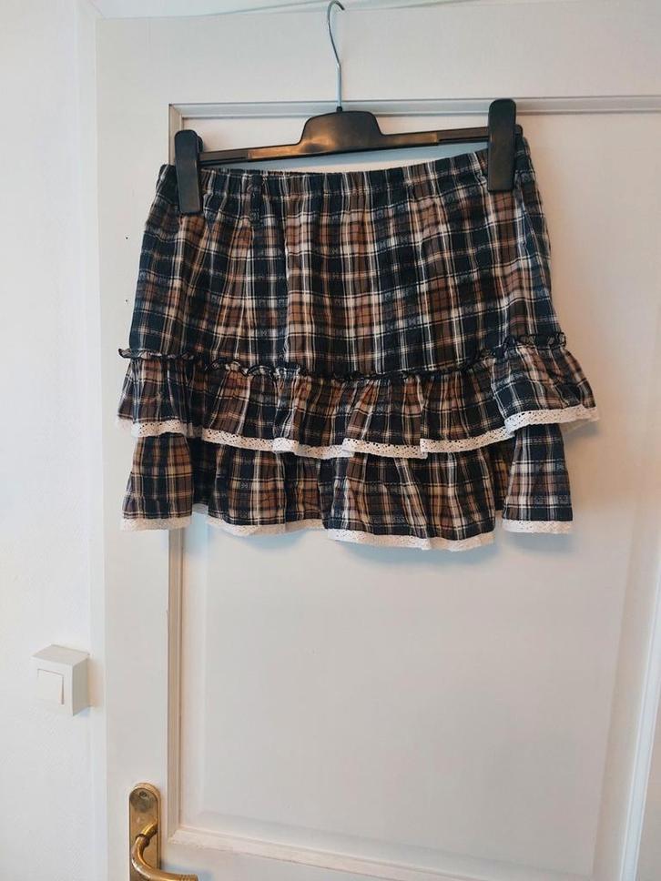 À VENDRE JUPE À VOLANTS ... TAILLE 40  ... OCCASION, Kleding | Dames, Rokken, Gedragen, Bruin, Ophalen