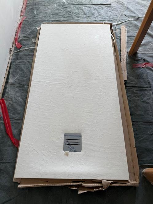 Douchebak Sensea Remix 80x160 cm – Wit Mat, Huis en Inrichting, Badkamer | Badtextiel en Accessoires, Zo goed als nieuw, Wit, Ophalen