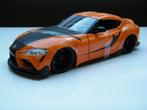 Toyota Supra – Fast Furious 9 Brian – Jada modelauto 1:24, Hobby en Vrije tijd, Verzenden, Nieuw, Auto, Jada