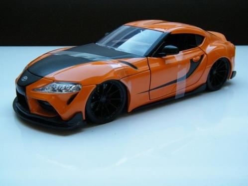 Toyota Supra – Fast Furious 9 Brian – Jada modelauto 1:24, Hobby en Vrije tijd, Modelauto's | 1:24, Nieuw, Auto, Jada, Verzenden