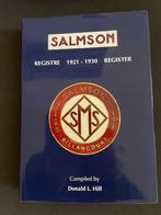 SALMSON REGISTER 1921-1930, Auto's, Particulier, Te koop, Overige merken