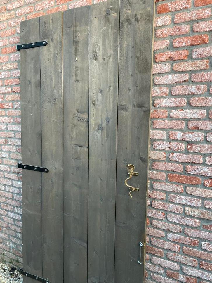 Landelijke stijgerhouten deuren – set van 5 – kan per stuk, Doe-het-zelf en Bouw, Deuren en Vliegenramen, Binnendeur, Ophalen