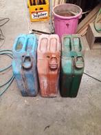leger jerrycans, Ophalen