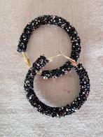 Feestelijke oorringen **Nieuw**, Handtassen en Accessoires, Oorbellen, Overige materialen, Zwart, Nieuw, Ophalen of Verzenden