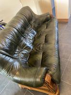 Leren zetels, Ophalen, 250 tot 300 cm, Gebruikt, Driepersoons