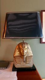 Vintage tafellamp met Egyptische faraokop – jaren ’80, Huis en Inrichting, Lampen | Tafellampen, Ophalen, Zo goed als nieuw