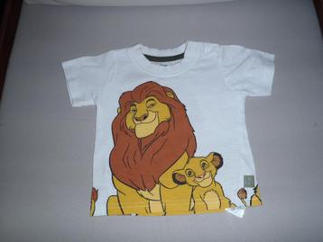 T-shirt met witte leeuwenkoning maat 62 beschikbaar voor biedingen