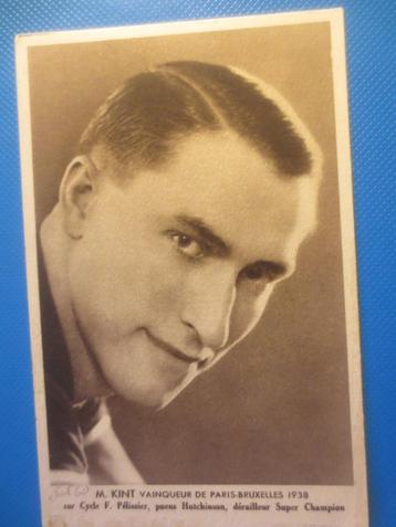 wielerkaart 1938 marcel kint, Envoi, Comme neuf