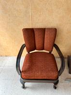 Antieke fauteuil., Ophalen, Gebruikt, Stof