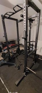 ATX Power Rack 755 + Plate-Loaded Lat Pulley en accessoires, Sport en Fitness, Fitnessapparatuur, Ophalen, Benen, Krachtstation