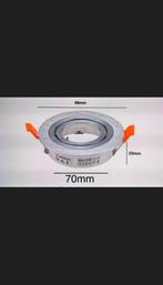 6 spot encastrable alu, Neuf, Spot encastrable ou Spot mural, Encastré(e), Enlèvement