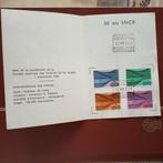 Carte avec 4 timbres ferroviaires, Enlèvement ou Envoi