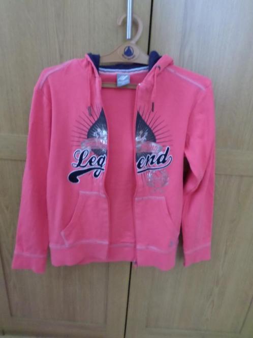 Roze vest Rucanor meisjes 12-13 jaar XS 152 Legend ritstrekk, Kinderen en Baby's, Kinderkleding | Maat 152, Gebruikt, Meisje, Trui of Vest