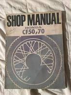 Shop manual Honda cf50,70, Motos, Modes d'emploi & Notices d'utilisation, Honda