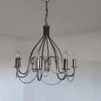 Mooie elegante hanglamp/luster in metaal, Huis en Inrichting, Ophalen, Zo goed als nieuw, All round, Metaal