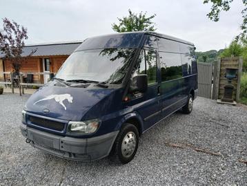 ford transit bj 2005 !! dubbelcabine !! maxi hoog en lang  beschikbaar voor biedingen