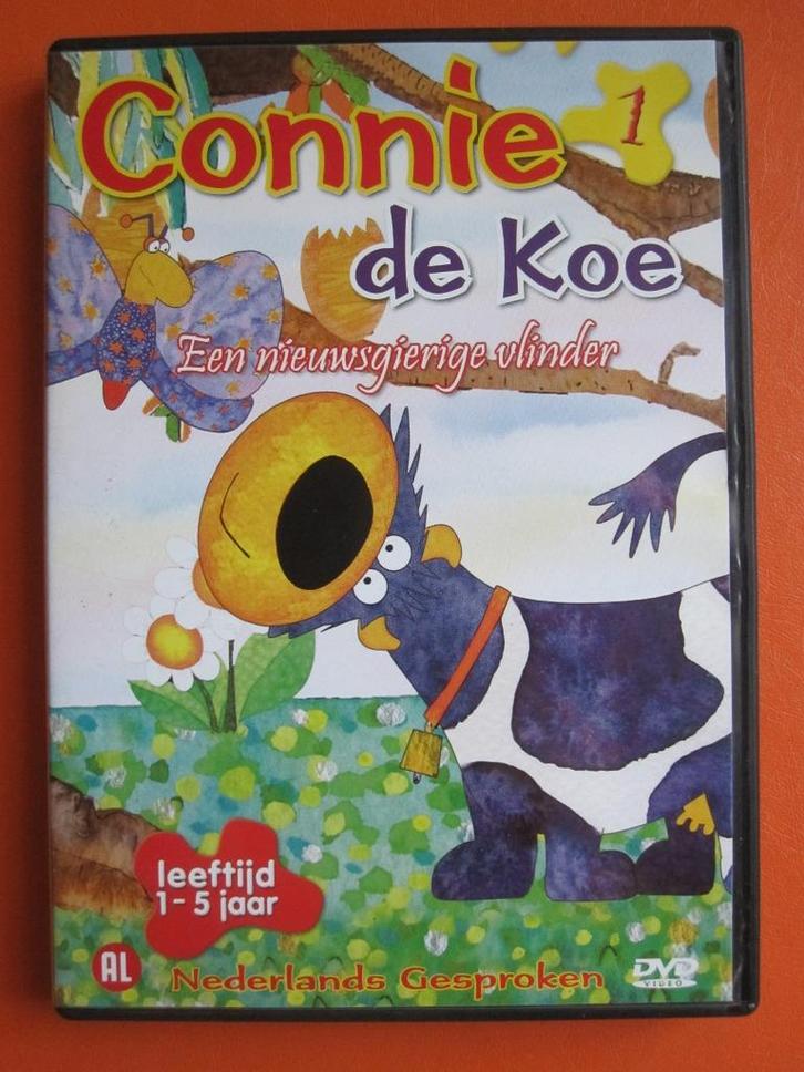 Connie de Koe - Een nieuwsgierige Vlinder, Cd's en Dvd's, Dvd's | Tekenfilms en Animatie, Zo goed als nieuw, Amerikaans, Tekenfilm