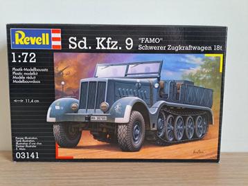 Revell 03141 - Sd.Kfz. 9 "FAMO Schwerer Zugkraftwagen 18t (1, Neuf, Camion, 1:50 ou moins, Enlèvement ou Envoi
