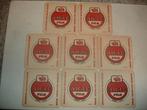 8 oude bierviltjes van Aigle Belgica, Collections, Marques de bière, Enlèvement ou Envoi, Comme neuf, Sous-bock, Autres marques
