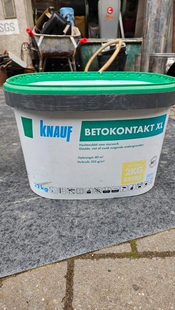 NIEUW KNAUF BETONKONTAKT XL 22KG beschikbaar voor biedingen