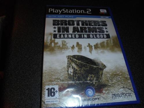 Playstation 2 : Brothers in Arms Earned in blood (NIEUW), Consoles de jeu & Jeux vidéo, Jeux | Sony PlayStation 2, Neuf, Combat