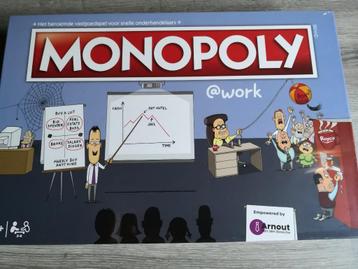 Bordspel monopoly @ work editie  beschikbaar voor biedingen