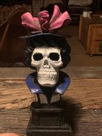 Statue Skull - beeld doodshoofd - halloween, Verzamelen, Beelden en Beeldjes, Ophalen of Verzenden, Zo goed als nieuw