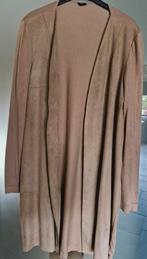 lange gillet in daim, Kleding | Dames, More & more, Beige, Maat 42/44 (L), Ophalen of Verzenden