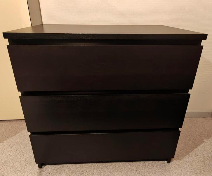IKEA MALM
Ladekast met 3 laden, Huis en Inrichting, Kasten | Ladekasten, Zo goed als nieuw, Ophalen