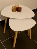 2 bijzettafeltjes, Huis en Inrichting, Ophalen, Zo goed als nieuw