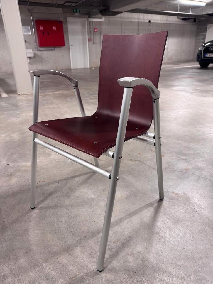 Lot de 16 chaises professionnelles, Maison & Meubles, Chaises, Utilisé, Cinq, Six Chaises ou plus, Bois, Métal, Brun, Enlèvement