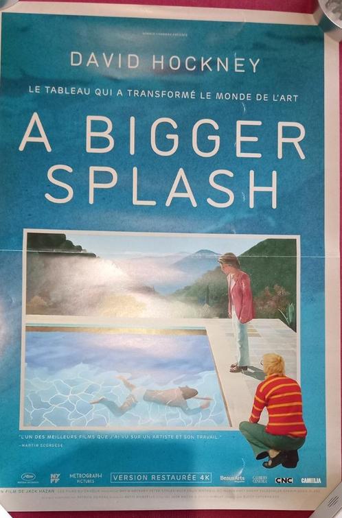A bigger Splash - David Hockney - Affiche, Antiek en Kunst, Kunst | Litho's en Zeefdrukken, Ophalen of Verzenden