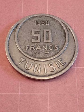 TUNESIE 50 Frank 1950