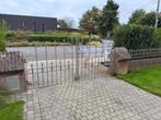 Smeedijzeren hekwerk, Tuin en Terras, Tuinhekken en Hekwerk, Ophalen, Met poort, Gebruikt, Sierhekwerk