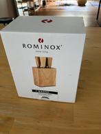Kaasmes en houten bord set, Huis en Inrichting, Ophalen, Nieuw, Inox of Chroom, Bestekset