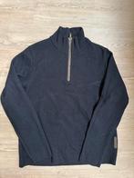 Donkerblauwe wollen trui Phil Petter, Kleding | Heren, Ophalen of Verzenden, Zo goed als nieuw, Maat 52/54 (L), Blauw