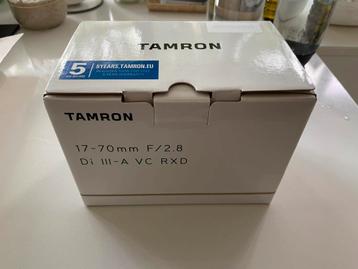  TAMRON Zoom - 17-70 mm F/2.8 Di III RXD - Sony E montuur beschikbaar voor biedingen