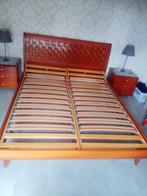 Bed, 160 cm, Gebruikt, Hout, Ophalen