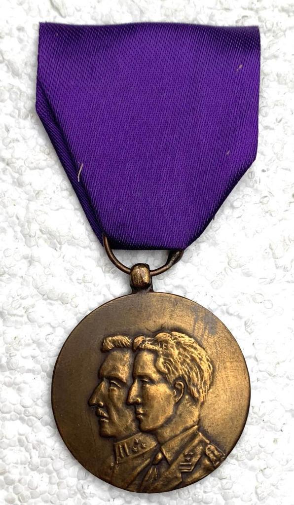 Medaille, Herinneringsmed Wapenstilstand 1918-1968, 50st VJD, Verzamelen, Militaria | Algemeen, Landmacht, Lintje, Medaille of Wings
