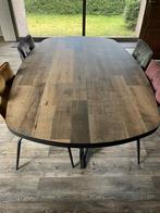 Tafel Hendel en Hazel, Huis en Inrichting, Tafels | Eettafels, Ophalen, Zo goed als nieuw